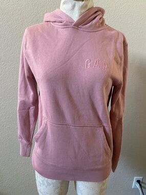 GAP Dusty Rose Hooded Pullover Sweatshirt